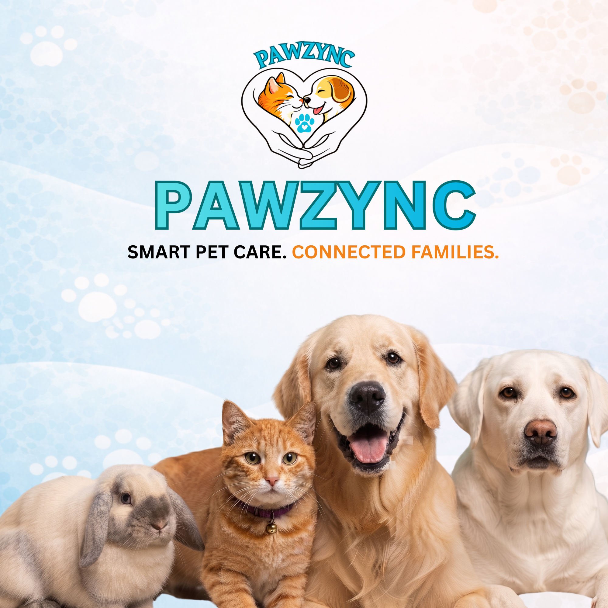 Happy pets using Pawzync